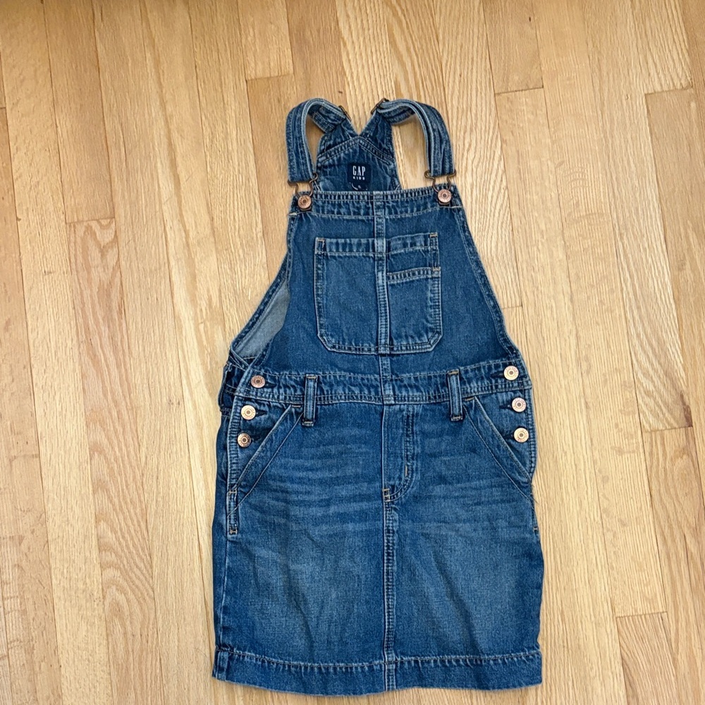 GAP Kids Classic Blue Overall Skirt